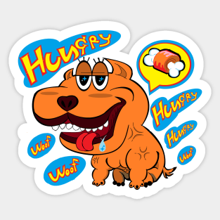 TABCxon #043 Hungry Woof Woof Sticker